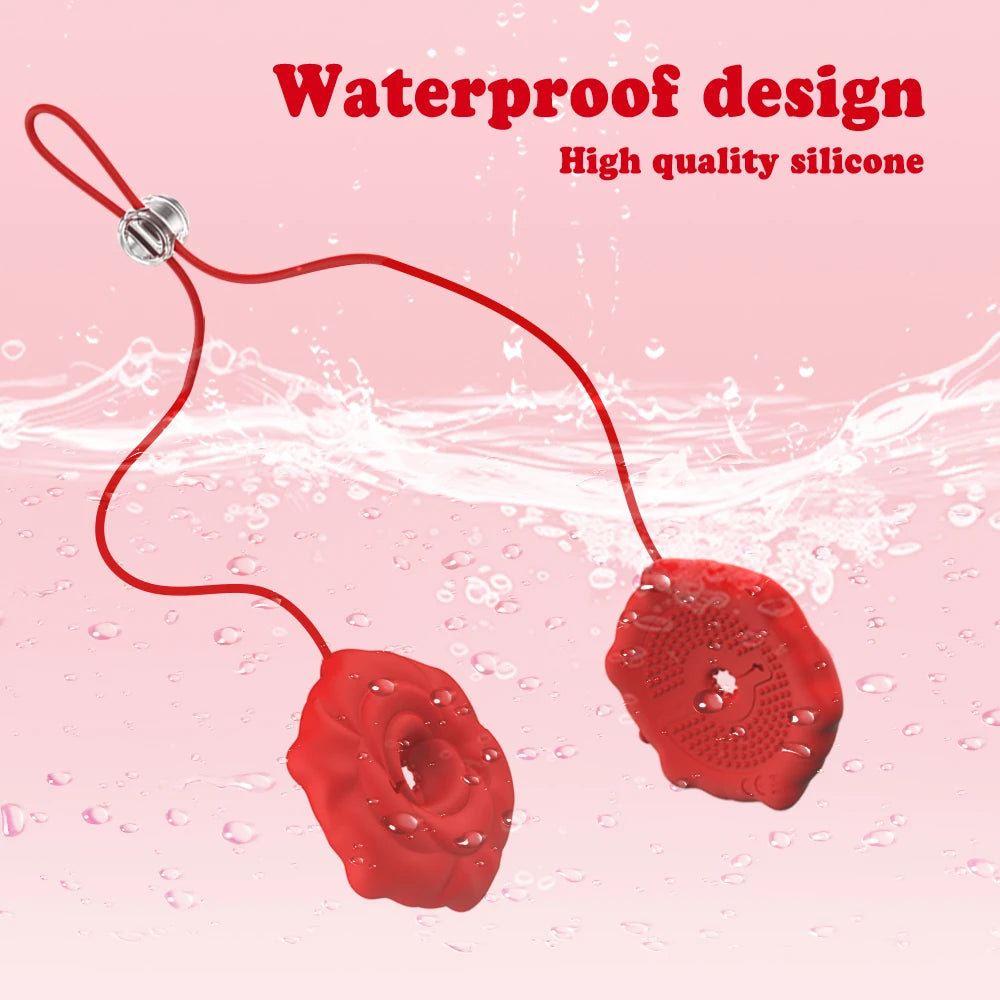 App-Controlled Vibrating Nipple Clamps Vibrator