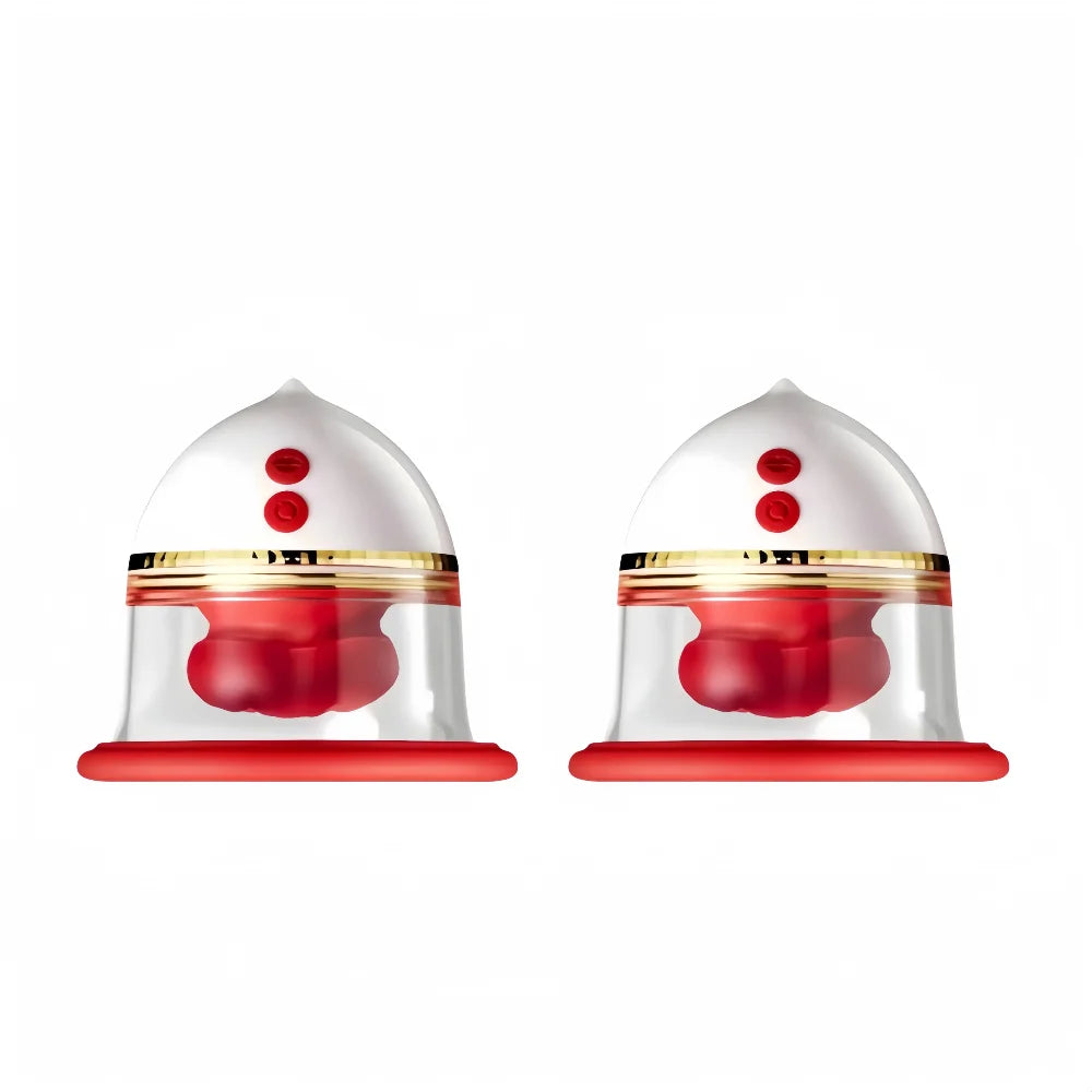 Tongue Rose Suction & Vibration Massager