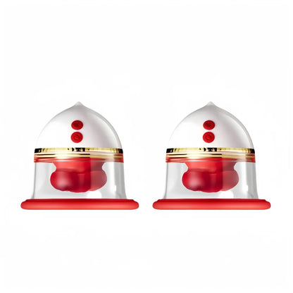 Tongue Rose Suction & Vibration Massager