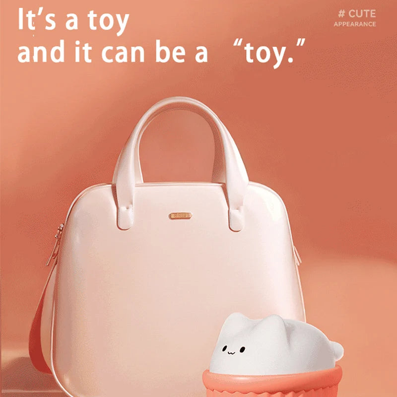 Cupcake Cat-Style Clitoral Suction Vibrator