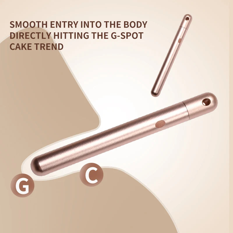 Mini Metal Bullet Vibrator Necklace