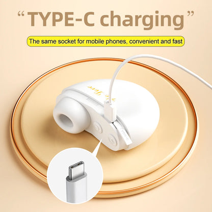 Egg-Shaped Clitoral Suction Vibrator