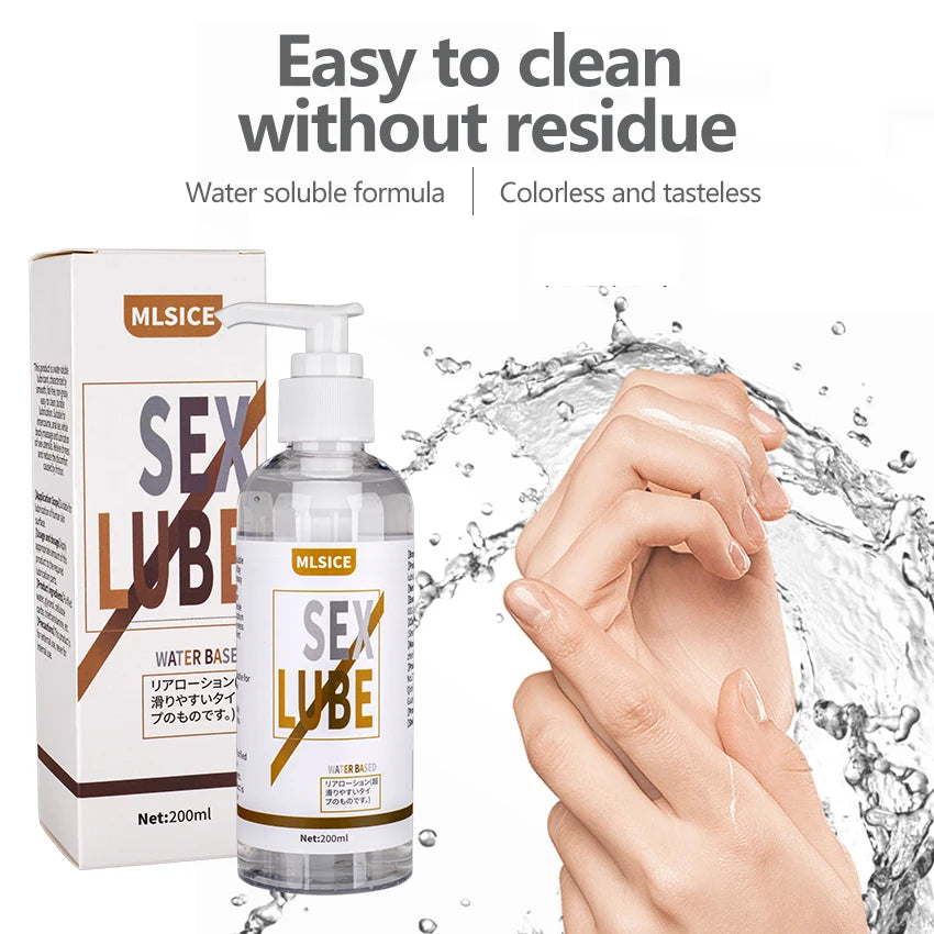 Water-Based Semen Lubricant