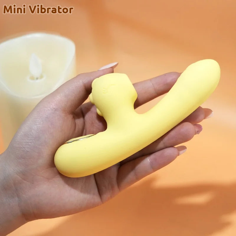 Rabbit-Style Clitoral & G-Spot Vibrator