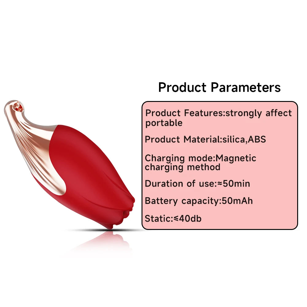 Wearable Mini Necklace Vibrator