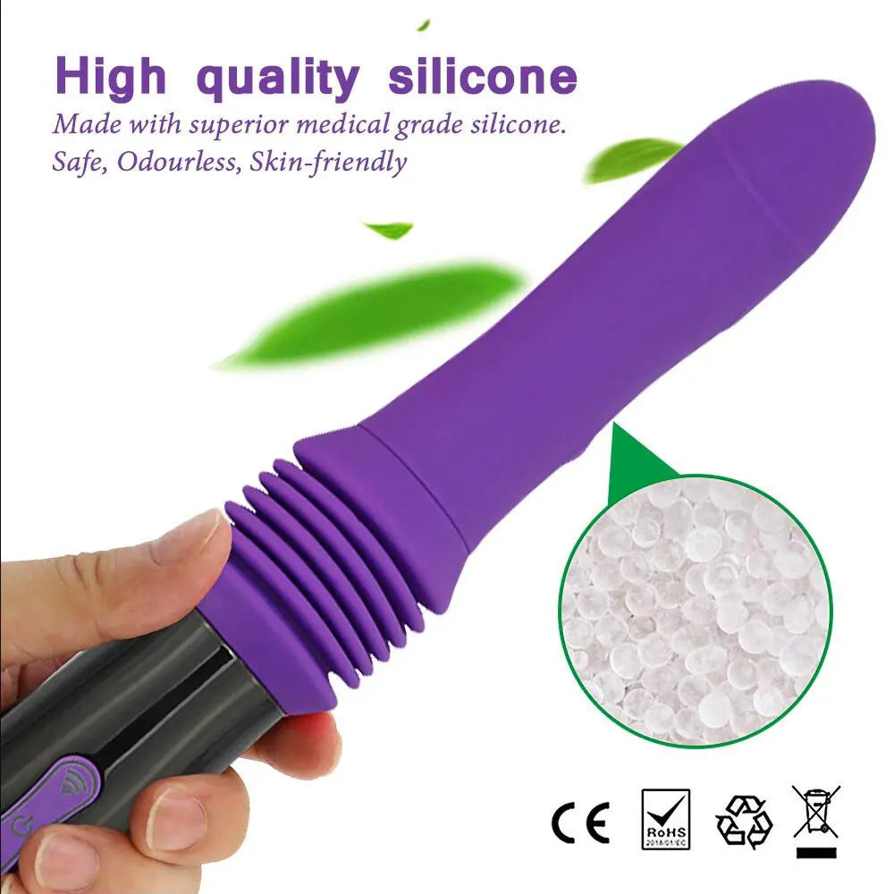 Automatic Thrusting Telescopic G-Spot Vibrator