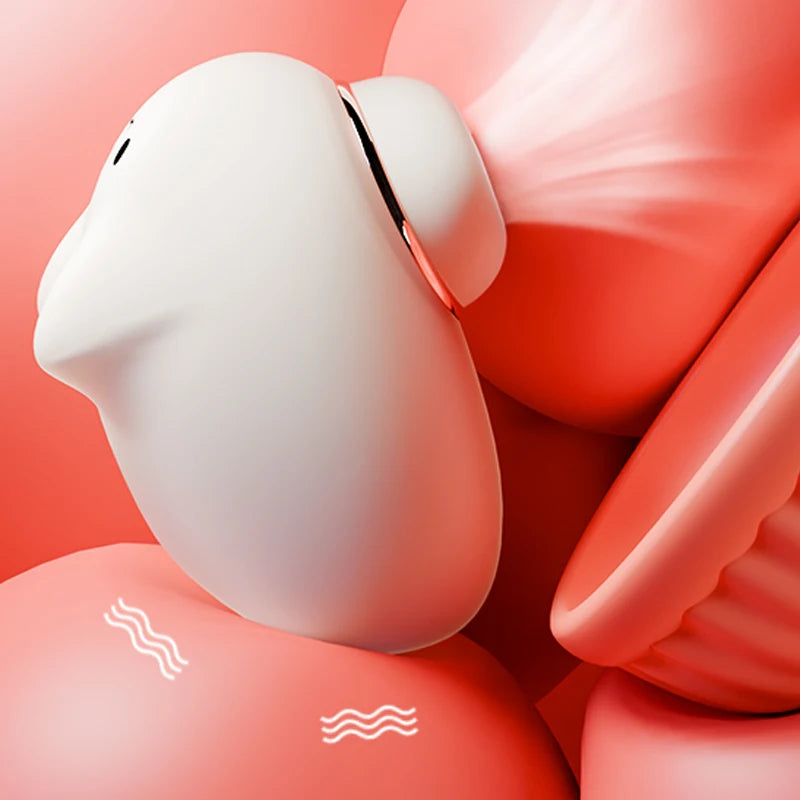 Cupcake Cat-Style Clitoral Suction Vibrator