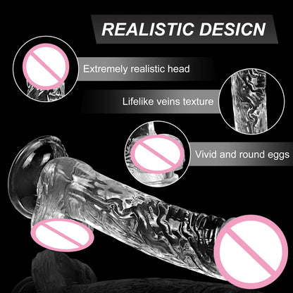 Realistic Silicone Dildo