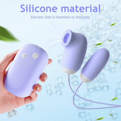 24-Mode Clitoral & G-Spot Suction Egg Vibrator