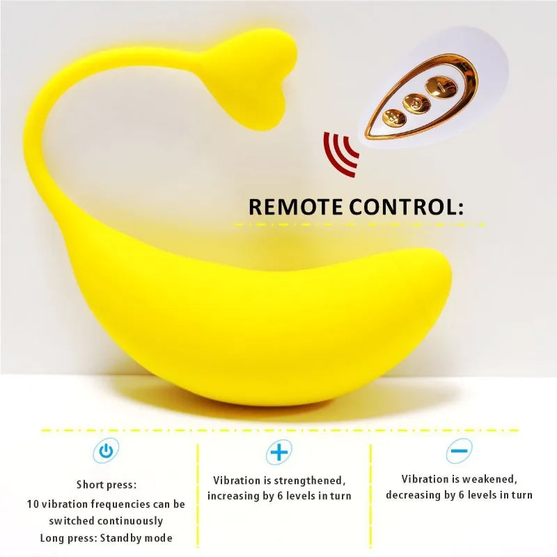 Banana-Style Vibrator – 10 Modes