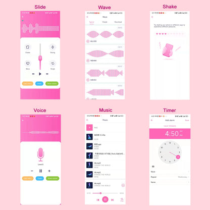 Cat Claw App-Controlled Vibrator