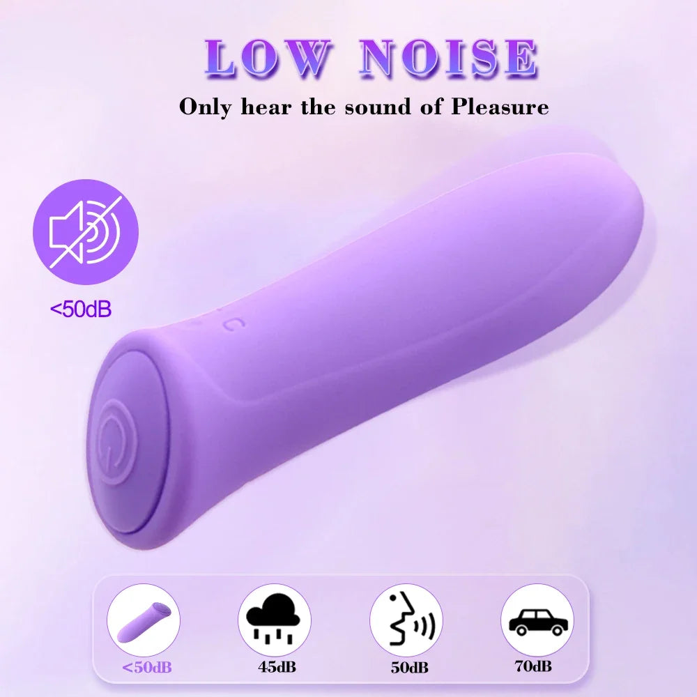 Mini Bullet Silicone Vibrator