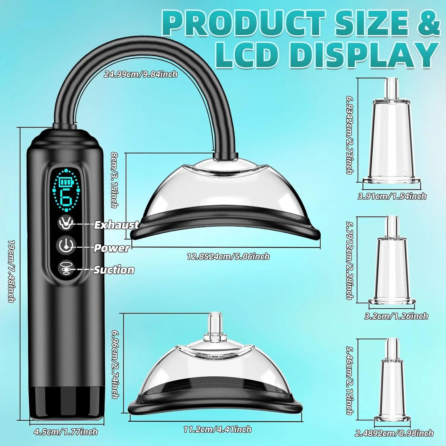 Suction & Vibration Pump for Clitoral