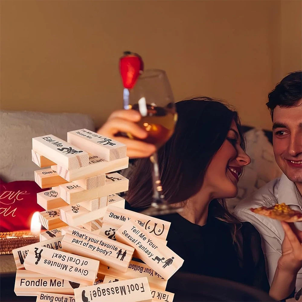 Block Tower Game – Adult Couples Edition