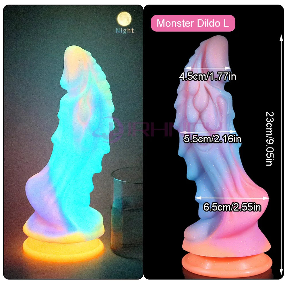 Luminous Fantasy Silicone Dildo