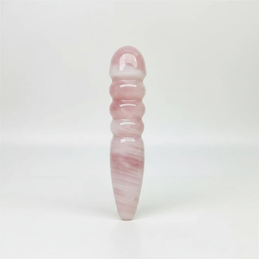 Rose Quartz Crystal Massage Wand