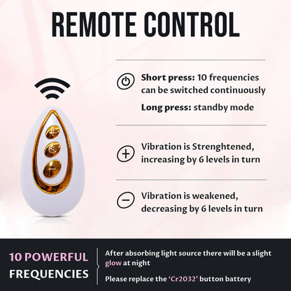 Wireless Remote Control Vibrating Egg