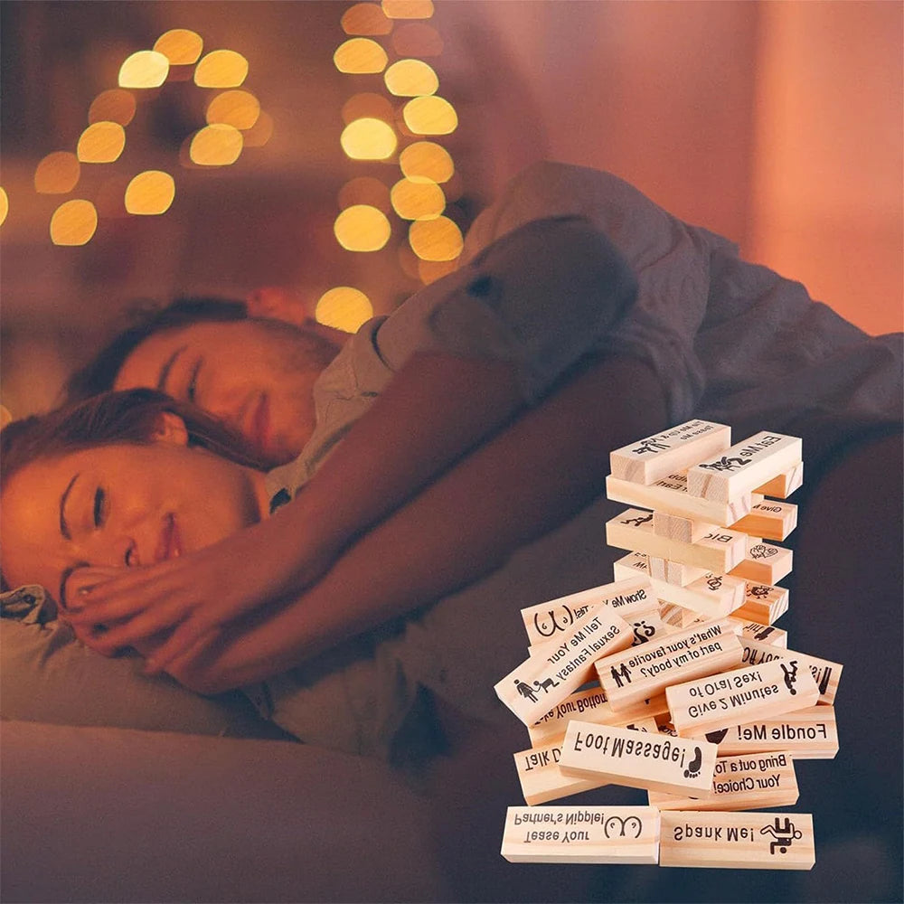Block Tower Game – Adult Couples Edition