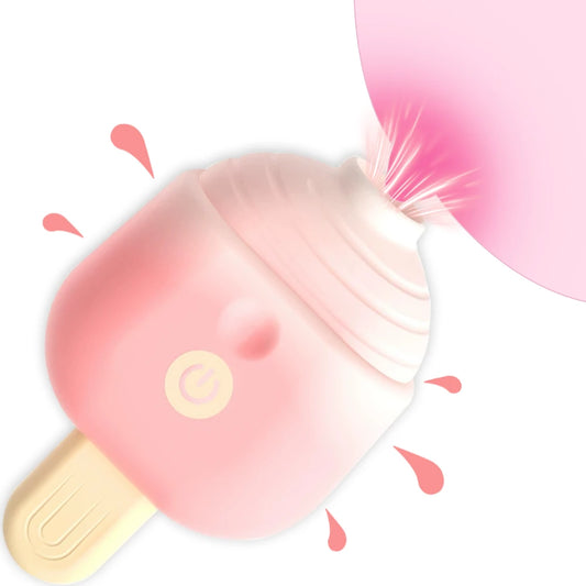 Ice Cream Style Clitoral Sucking Vibrator