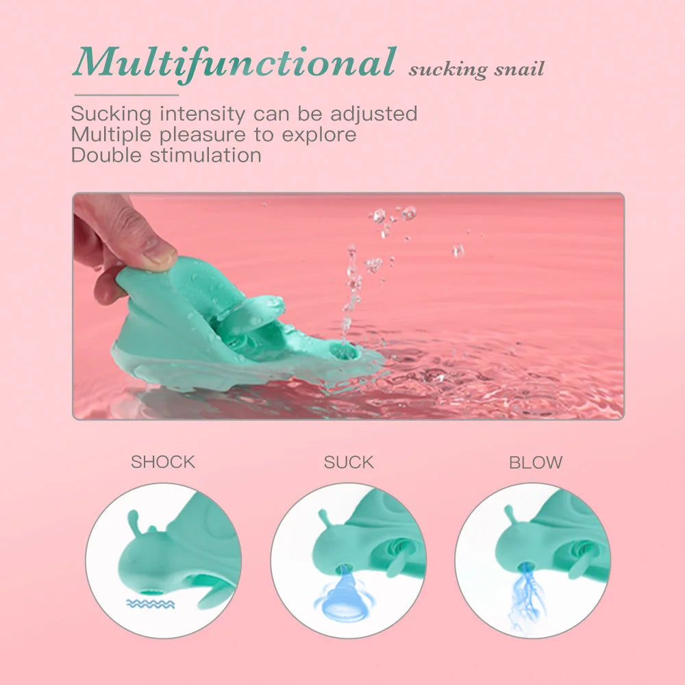 3-in-1 Snail Vibrator