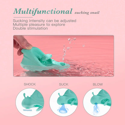 3-in-1 Snail Vibrator