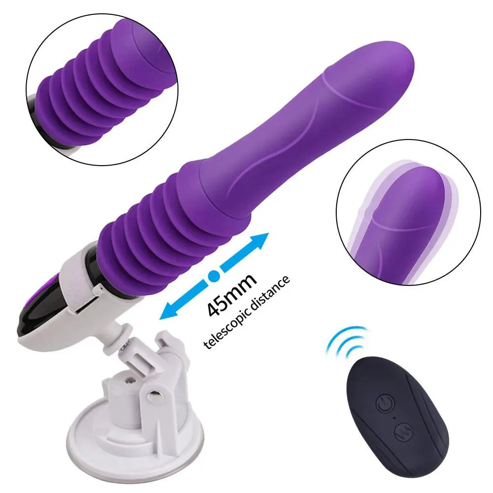 Automatic Thrusting Telescopic G-Spot Vibrator