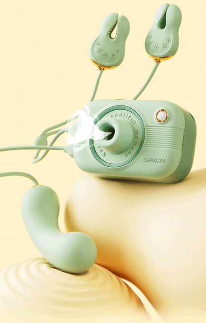 4-in-1 Remote-Controlled G-Spot Camera Vibrator