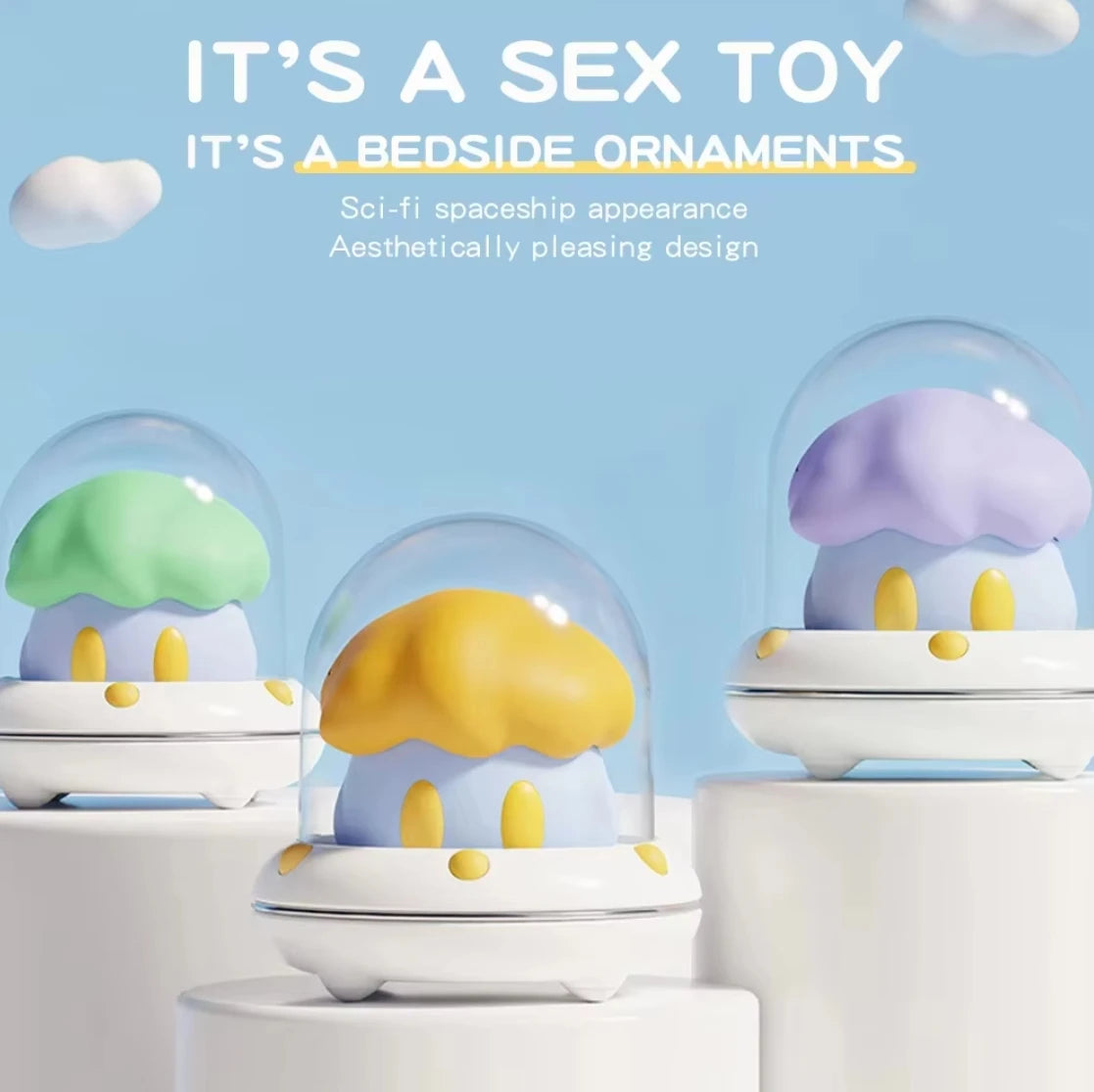 Mushroom Clitoral Suction & G-Spot Vibrator