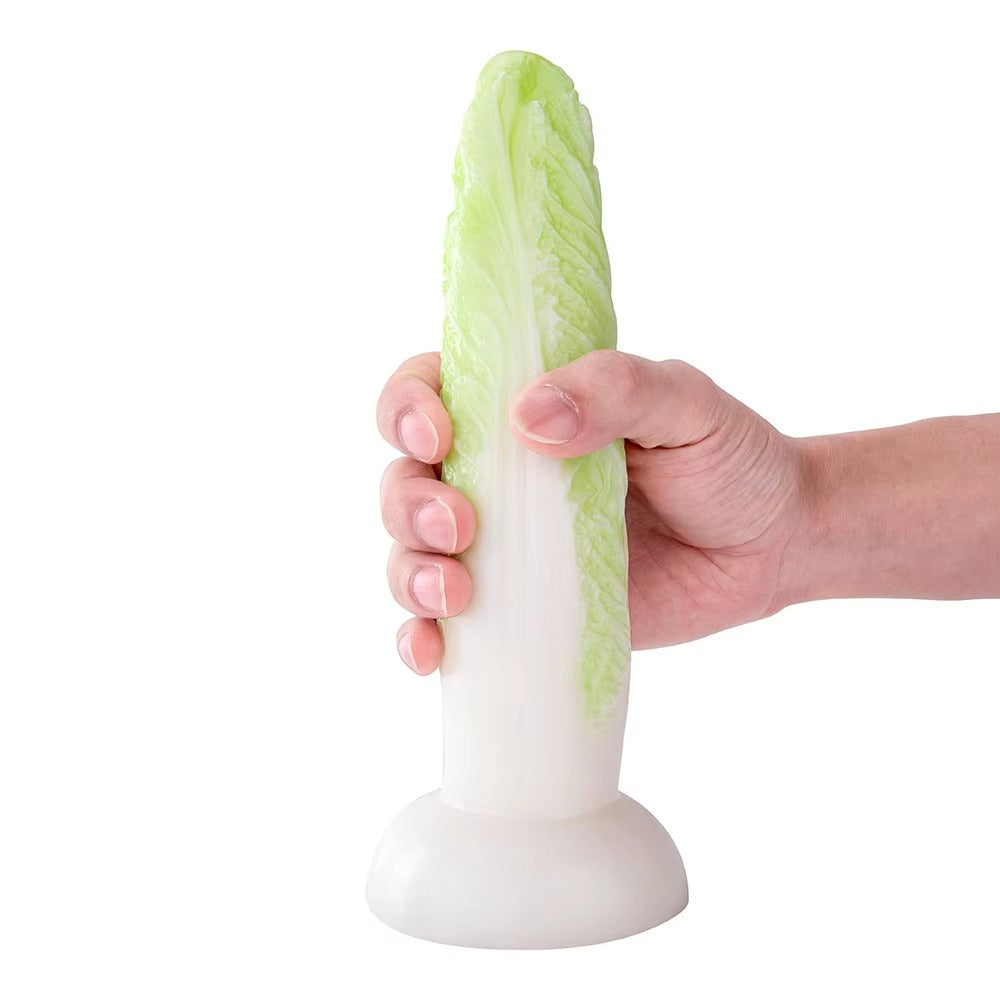 Vegetable-Shaped Silicone Dildo