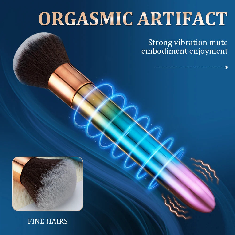 Discreet Makeup Brush Vibrator