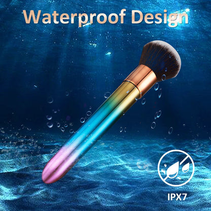 Discreet Makeup Brush Vibrator