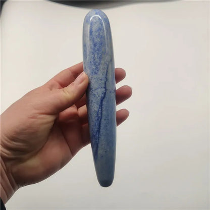 Natural Blue Aventurine Stone Wand