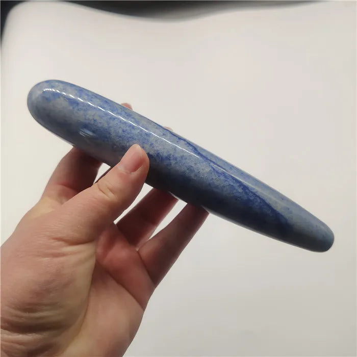 Natural Blue Aventurine Stone Wand