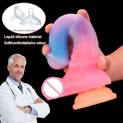 Luminous Fantasy Silicone Dildo