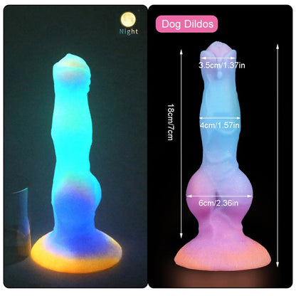 Luminous Fantasy Silicone Dildo